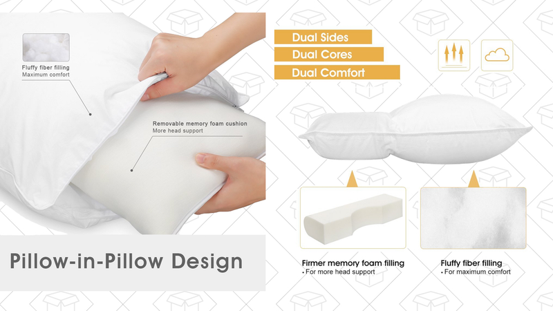 Langria Pillow-in-Pillow, $22 with code YZJ9WST8 | Langria Dual-Sided Pillow, $22 with code YZJ9WST8